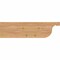 Ekena Millwork Del Monte Smooth Rafter Tail, Western Red Cedar, 3 1/2"W x 10"H x 36"L RFT04X10X36DEL00SWR - alternate 2
